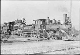 Bellingham Bay & British Columbia Steam Locomotives Number 7 and 8, circa 1910.