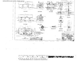 Northern Pacific Engineering Drawing, Union Pacific Section Facilities at Attalia, Washington, 1952