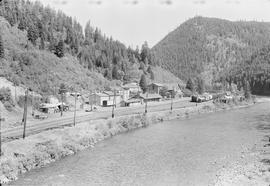 Chicago, Milwaukee, St. Paul & Pacific Railroad Company locomotive facility at Avery, idaho i...