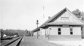 Great Northern Depot at Newport, Washington, undated