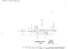 Plat Map of Great Northern Facilities at Williams, Montana, 1970