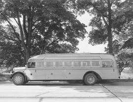 Northern Pacific Transport bus, in 1956.