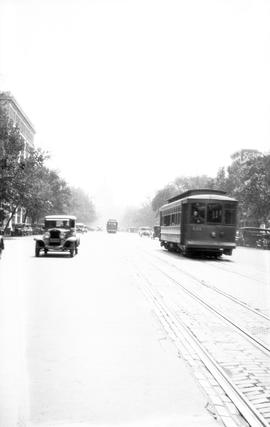 Capital Transit Company streetcar 633 at Washington, District of Columbia, circa 1935.