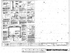 Burlington Northern Engineering Drawing, Standard Maintenance of Way and Signal Building Plans, 1981