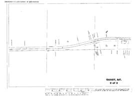 Plat Map of Northern Pacific Facilities at Quast, Montana, 1929