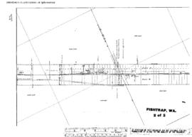 Plat Map of Northern Pacific Facilities at Fishtrap, Washington, 1925