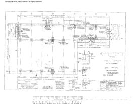 Great Northern Engineering Drawing, Car Shop at Interbay, Washington, 1968