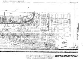 Plat Map of Northern Pacific Facilities at Tacoma, Washington, 1940