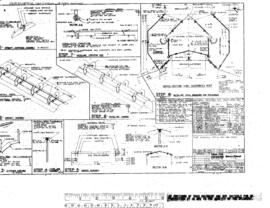 Great Northern Engineering Drawing, Diesel Repair Shop at Havre, Montana, 1967