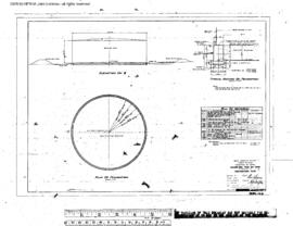Great Northern Engineering Drawing, Diesel Fueling Facilities at Devils Lake, North Dakota, 1948
