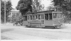 Seattle Municipal Railway cable car 20, Seattle, Washington, 1938