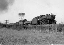 Northern Pacific  steam locomotive 1672 at Black River, Washington, in 1938.