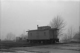 Milwaukee Road Caboose 01384, Bellingham, Washington, undated