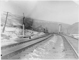 Northern Pacific station at Wymer, Washington, circa 1928.