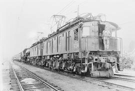 Great Northern Railway electric locomotive number 5004A at Skykomish, Washington, undated.