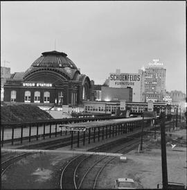 Amtrak Union Station at Tacoma, Washington, circa 1980.