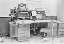 Northern Pacific dispatchers office at Tacoma, Washington, in 1968.