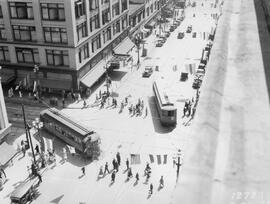 Seattle Municipal Railway cars, Seattle, Washington, 1934