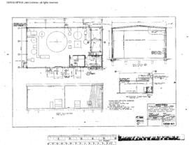 Burlington Northern Engineering Drawing, Wastewater Treatment Facility at Interbay, Washington, 1978