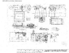 Great Northern Engineering Drawing, Engine and Boiler House at South Klamath, Oregon, undated
