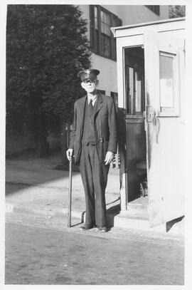 Seattle Municipal Railway Employee, Seattle, Washington, 1940