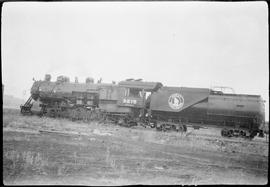 Great Northern Railway steam locomotive number 3215 at Tacoma, Washington in 1934.