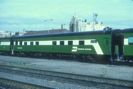 Burlington Northern 6 at Spokane, Washington in 1977.