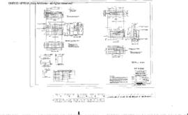 Great Northern Engineering Drawing: Abutments and Piers, Bridge 319.5, West of Nemo, Washington, ...