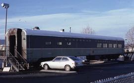 Northern Pacific Dinning car 451 at Richland, Washington, in 1981.