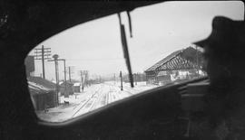 Northern Pacific station at Easton, Washington, circa 1945.