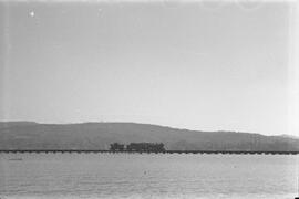 Northern Pacific Steam Locomotive 1913, Silver Beach, Washington, undated