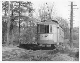 Seattle Municipal Railway Car 279, Seattle, Washington, 1940