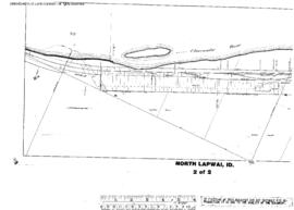 Plat Map of Canadian Pacific Facilities at North Lapwai, Idaho, undated