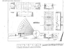 Spokane, Portland, and Seattle Railway Engineering Drawing, Roundhouse at Vancouver, Washington, ...
