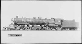 Northern Pacific steam locomotive 4000 in 1916.