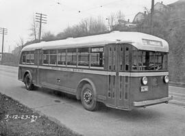 Seattle Municipal Railway Bus 1807, Seattle, Washington, 1937