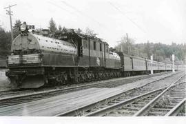 Chicago, Milwaukee, St. Paul and Pacific Railroad electric locomotive number E2 at Maple Valley, ...