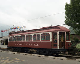 Calgary Municipal Streetcar at Calgary, Alberta on July 18, 1990.