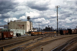 Great Northern Railway Company passenger cars at Portland, Oregon in 1959.