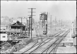 Northern Pacific station at Kalama, Washington, circa 1927.