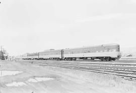 Northern Pacific Vista-Dome North Coast Limited at Bozeman, Montana, in 1955.