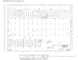 Great Northern Engineering Drawing, Car Shop at Interbay, Washington, 1970