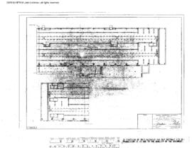 Great Northern Engineering Drawing, Diesel Repair Shop at Havre, Montana, 1968