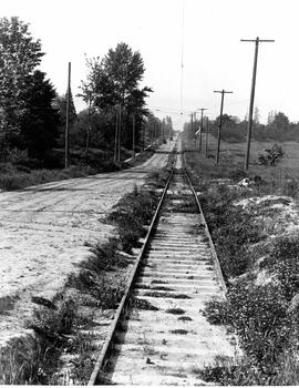 Seattle Municipal Railway Track, Seattle, Washington, 1915