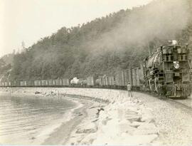 Great Northern Railway steam locomotive 2032 at Ballard, Washington, undated.