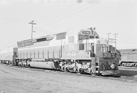 Electro-Motive Division of General Motors diesel locomotive 5740 at Auburn, Washington on April 2...