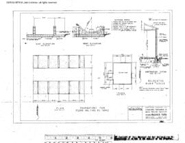 Great Northern Engineering Drawing, Diesel Fueling Facilities at Interbay, Washington, 1970