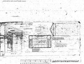 Northern Pacific Engineering Drawing, Depot at Helena, Montana, undated