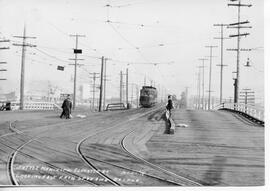 Seattle Municipal Railway Track, Seattle, Washington, 1919