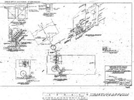 Northern Pacific Engineering Drawing, Sectionmen's Service Building at Auburn, Washington, 1956